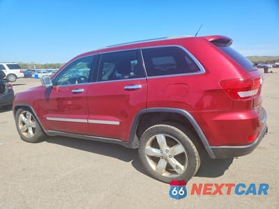 Drugie zdjęcie samochodu z przodu: 2012 JEEP GRAND CHEROKEE OVERLAND VIN:1C4RJFCT7CC236791 - miniatura