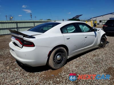 Trzecie zdjęcie samochodu z tyłu: 2019 DODGE CHARGER POLICE VIN:2C3CDXKT8KH732980 - miniatura