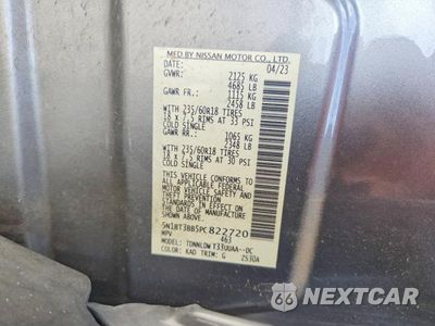 Zdjęcie 13 z 13 samochodu: 2023 NISSAN ROGUE SV VIN:5N1BT3BB5PC822720 - miniatura
