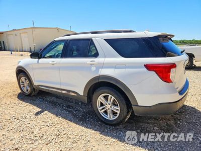 Drugie zdjęcie samochodu z przodu: 2020 FORD EXPLORER XLT VIN:1FMSK8DH0LGB79732 - miniatura