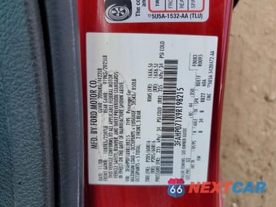 Zdjęcie 12 z 12 samochodu: 2009 FORD FUSION SE VIN:3FAHP071X9R198215 - miniatura