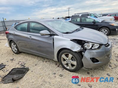Czwarte zdjęcie samochodu z boku: 2012 HYUNDAI ELANTRA LIMITED VIN:KMHDH4AE1CU265773 - miniatura