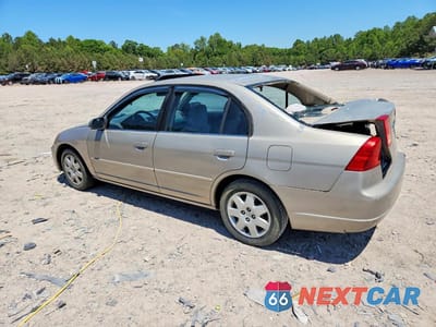 Drugie zdjęcie samochodu z przodu: 2002 HONDA CIVIC EX VIN:1HGES26752L022031 - miniatura