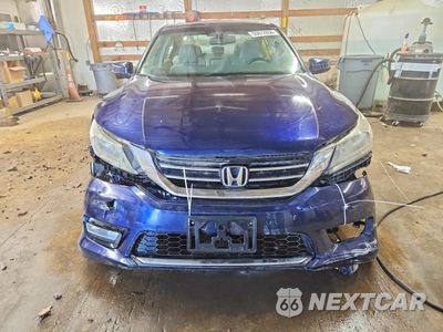Piąte zdjęcie samochodu w środku: 2013 HONDA ACCORD EXL VIN:1HGCR3F83DA011402 - miniatura