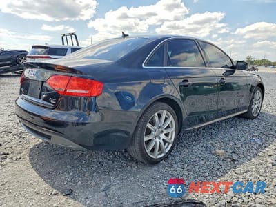 Trzecie zdjęcie samochodu z tyłu: 2012 AUDI A4 PREMIUM PLUS VIN:WAUFFAFL0CA120215 - miniatura