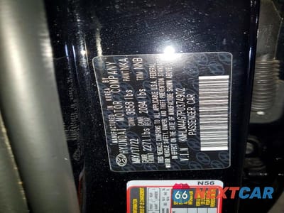 Zdjęcie 13 z 13 samochodu: 2023 HYUNDAI ELANTRA SEL VIN:KMHLM4AG7PU374902 - miniatura