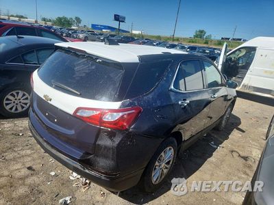 Trzecie zdjęcie samochodu z tyłu: 2019 CHEVROLET EQUINOX LT VIN:3GNAXKEV7KS515791 - miniatura