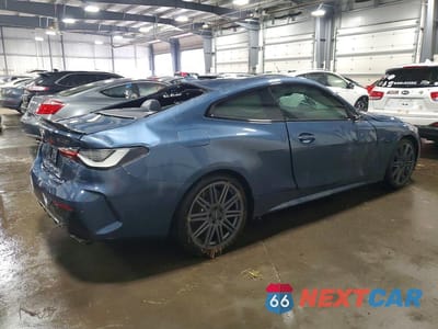 Trzecie zdjęcie samochodu z tyłu: 2021 BMW M440XI VIN:WBA13AR01MCG34569 - miniatura