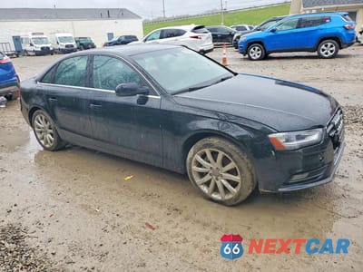 Czwarte zdjęcie samochodu z boku: 2013 AUDI A4 PREMIUM PLUS VIN:WAUFFAFL6DN017228 - miniatura