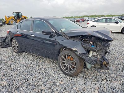Czwarte zdjęcie samochodu z boku: 2015 HONDA ACCORD SPORT VIN:1HGCR2F54FA239234 - miniatura