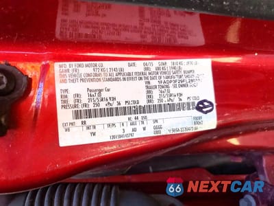 Zdjęcie 12 z 12 samochodu: 2015 FORD FOCUS SE VIN:1FADP3F29FL280327 - miniatura
