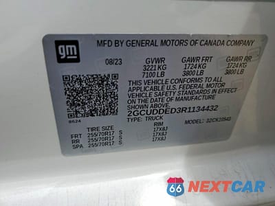 Zdjęcie 12 z 12 samochodu: 2024 CHEVROLET SILVERADO K1500 LT VIN:2GCUDDED3R1134432 - miniatura