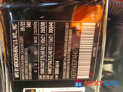 Zdjęcie 12 z 12 samochodu: 2023 MERCEDES-BENZ GLE 450 4MATIC VIN:4JGFB5KB3PA840726 - miniatura