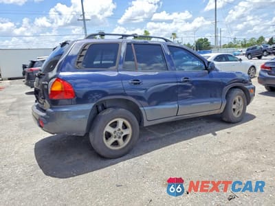 Trzecie zdjęcie samochodu z tyłu: 2004 HYUNDAI SANTA FE GLS VIN:KM8SC13E44U582210 - miniatura