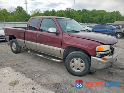 Czwarte zdjęcie samochodu z boku: 2001 GMC NEW SIERRA K1500 VIN:2GTEK19T511290583 - miniatura