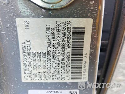 Zdjęcie 13 z 13 samochodu: 2024 HONDA ACCORD TOURING HYBRID VIN:1HGCY2F82RA021679 - miniatura