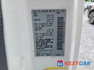 Zdjęcie 13 z 13 samochodu: 2017 NISSAN NV200 S VIN:3N6CM0KN5HK713939 - miniatura