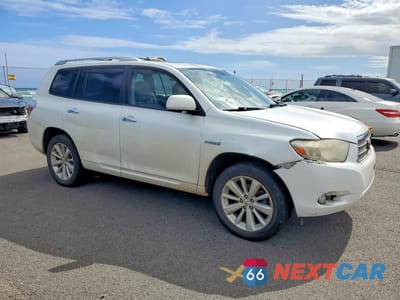 Czwarte zdjęcie samochodu z boku: 2009 TOYOTA HIGHLANDER HYBRID LIMITED VIN:JTEEW44A792028597 - miniatura