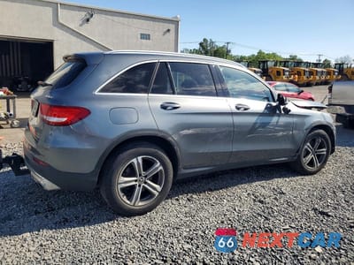 Trzecie zdjęcie samochodu z tyłu: 2018 MERCEDES-BENZ GLC 300 4MATIC VIN:WDC0G4KB1JV044184 - miniatura