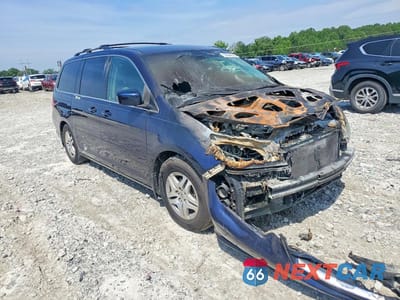 Czwarte zdjęcie samochodu z boku: 2006 HONDA ODYSSEY EX VIN:5FNRL38486B051764 - miniatura