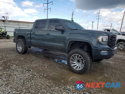 Czwarte zdjęcie samochodu z boku: 2017 GMC SIERRA K1500 SLT VIN:3GTU2NEJ8HG155784 - miniatura