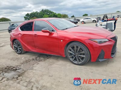 Czwarte zdjęcie samochodu z boku: 2021 LEXUS IS 350 F SPORT VIN:JTHGZ1E21M5019183 - miniatura