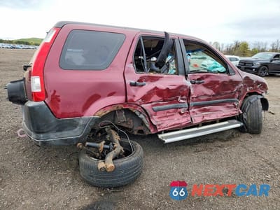 Trzecie zdjęcie samochodu z tyłu: 2002 HONDA CR-V LX VIN:JHLRD78462C051681 - miniatura