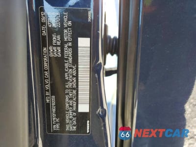 Zdjęcie 12 z 12 samochodu: 2013 VOLVO S60 T5 VIN:YV1612FH8D2192059 - miniatura