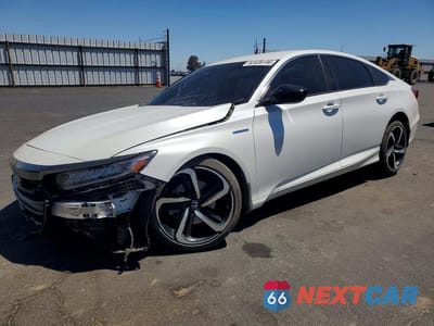 2022 HONDA ACCORD HYBRID SPORT 1HGCV3F21NA032208 - główne zdjęcie licytacji z USA - miniatura