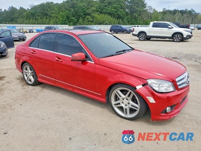 Czwarte zdjęcie samochodu z boku: 2010 MERCEDES-BENZ C 300 4MATIC VIN:WDDGF8BB0AR129532 - miniatura