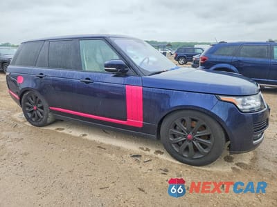 Czwarte zdjęcie samochodu z boku: 2016 LAND ROVER RANGE ROVER HSE VIN:SALGS2VFXGA258914 - miniatura
