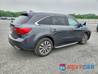 Trzecie zdjęcie samochodu z tyłu: 2016 ACURA MDX TECHNOLOGY VIN:5FRYD4H48GB025681 - miniatura
