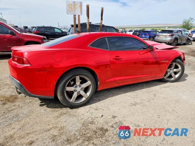 Trzecie zdjęcie samochodu z tyłu: 2015 CHEVROLET CAMARO LT VIN:2G1FD1E33F9293052 - miniatura