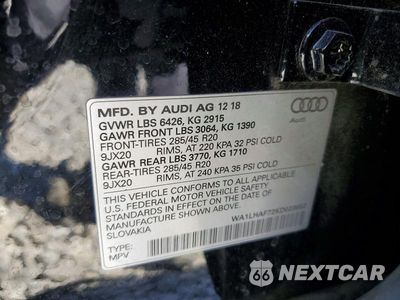 Zdjęcie 12 z 12 samochodu: 2019 AUDI Q7 PREMIUM PLUS VIN:WA1LHAF72KD023852 - miniatura