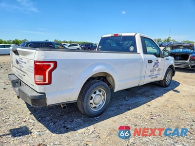 Trzecie zdjęcie samochodu z tyłu: 2015 FORD F150 VIN:1FTMF1C88FKD31753 - miniatura