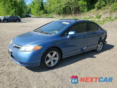 2006 HONDA CIVIC EX 1HGFA16876L153932 - główne zdjęcie licytacji z USA - miniatura