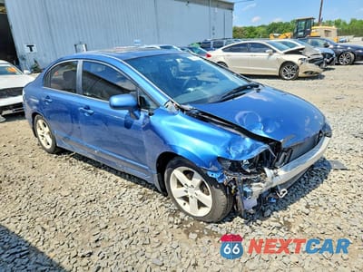 Czwarte zdjęcie samochodu z boku: 2006 HONDA CIVIC VIN:1HGFA16846L045087 - miniatura