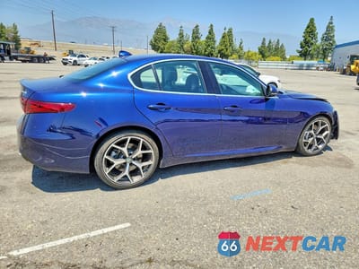 Trzecie zdjęcie samochodu z tyłu: 2019 ALFA ROMEO GIULIA TI VIN:ZARFAMBNXK7604078 - miniatura