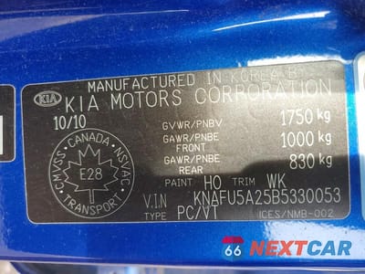 Zdjęcie 13 z 13 samochodu: 2011 KIA FORTE EX VIN:KNAFU5A25B5330053 - miniatura