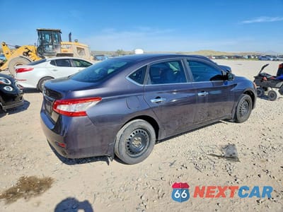 Trzecie zdjęcie samochodu z tyłu: 2014 NISSAN SENTRA SV VIN:3N1AB7AP3EY297929 - miniatura