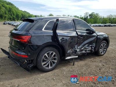 Trzecie zdjęcie samochodu z tyłu: 2023 AUDI Q5 PREMIUM PLUS 45 VIN:WA1EAAFY8P2001802 - miniatura