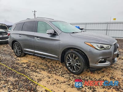 Czwarte zdjęcie samochodu z boku: 2019 INFINITI QX60 LUXE VIN:5N1DL0MN1KC526956 - miniatura