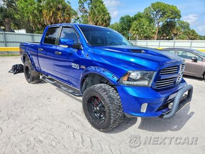 Czwarte zdjęcie samochodu z boku: 2016 RAM 1500 SPORT VIN:1C6RR6UTXGS284392 - miniatura