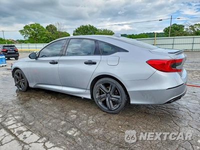Drugie zdjęcie samochodu z przodu: 2019 HONDA ACCORD SPORT VIN:1HGCV1F34KA151637 - miniatura