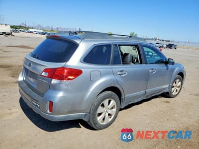 Trzecie zdjęcie samochodu z tyłu: 2011 SUBARU OUTBACK 2.5I LIMITED VIN:4S4BRCLC4B3423957 - miniatura
