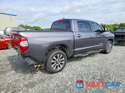 Trzecie zdjęcie samochodu z tyłu: 2020 TOYOTA TUNDRA CREWMAX LIMITED VIN:5TFHY5F11LX942921 - miniatura