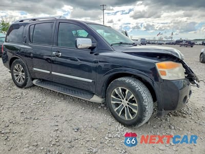 Czwarte zdjęcie samochodu z boku: 2015 NISSAN ARMADA SL VIN:5N1BA0ND1FN600549 - miniatura