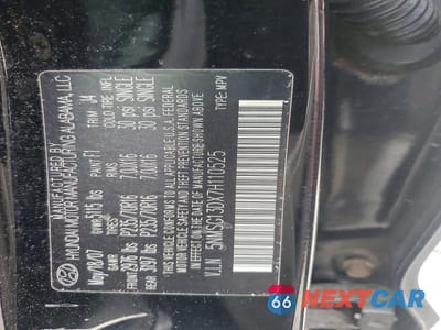 Zdjęcie 13 z 13 samochodu: 2007 HYUNDAI SANTA FE GLS VIN:5NMSG13DX7H110525 - miniatura