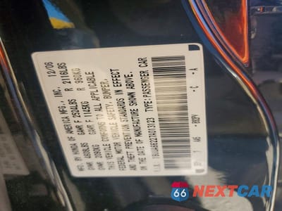 Zdjęcie 12 z 12 samochodu: 2007 ACURA TL VIN:19UUA66227A013123 - miniatura