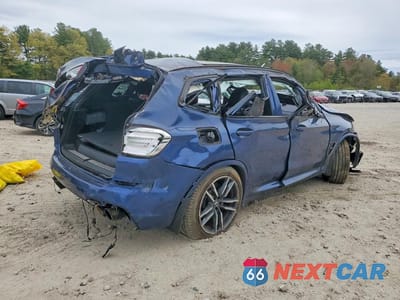 Trzecie zdjęcie samochodu z tyłu: 2020 BMW X3 M COMPETITION VIN:5YMTS0C07L9B77240 - miniatura